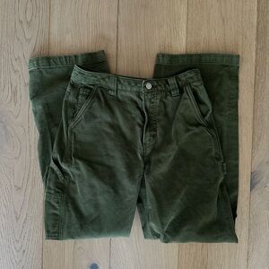 Aritzia/TNA Green Cargo Pants